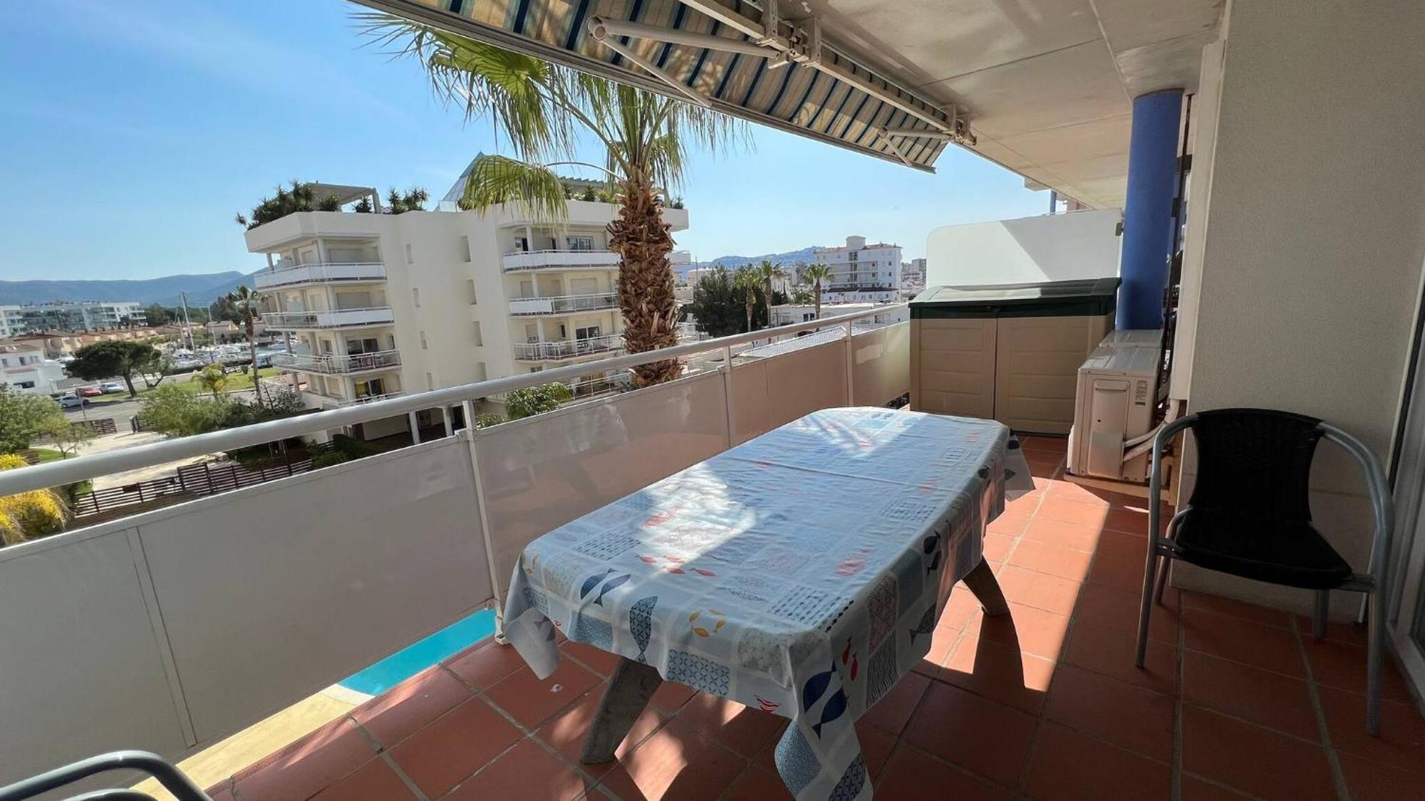Bonito Piso En Roses Con Piscina Y Parking Av-66 아파트 외부 사진