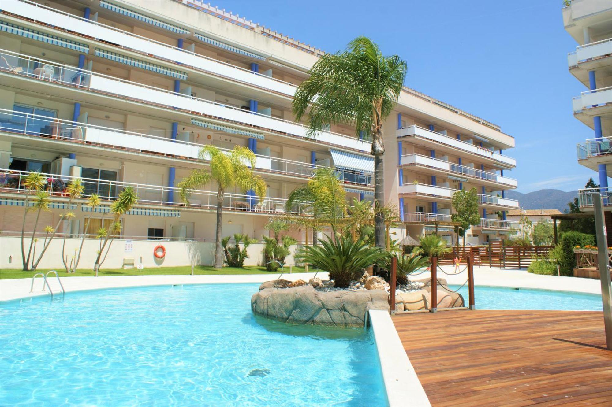 Bonito Piso En Roses Con Piscina Y Parking Av-66 아파트 외부 사진