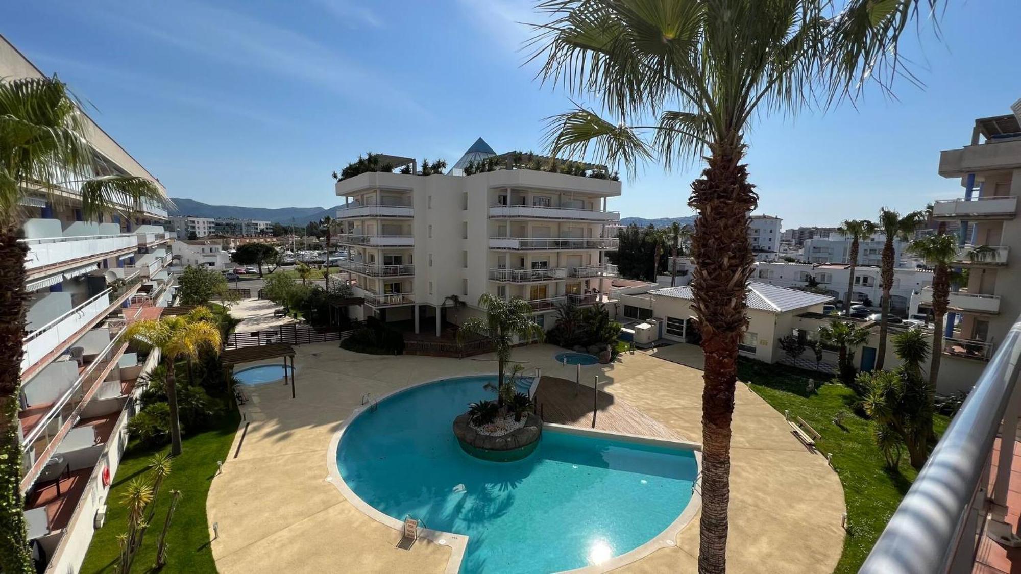 Bonito Piso En Roses Con Piscina Y Parking Av-66 아파트 외부 사진